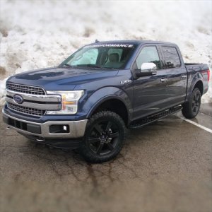 Ford F-150 Wheel - Ford Racing - 20in x 8.5in Six Spoke - Matte Black - `15-`20